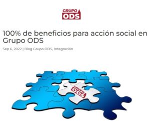 100% de beneficios para acción social en Grupo ODS - Obra nueva - Reformas - Servicios para la Iglesia - Facility Services