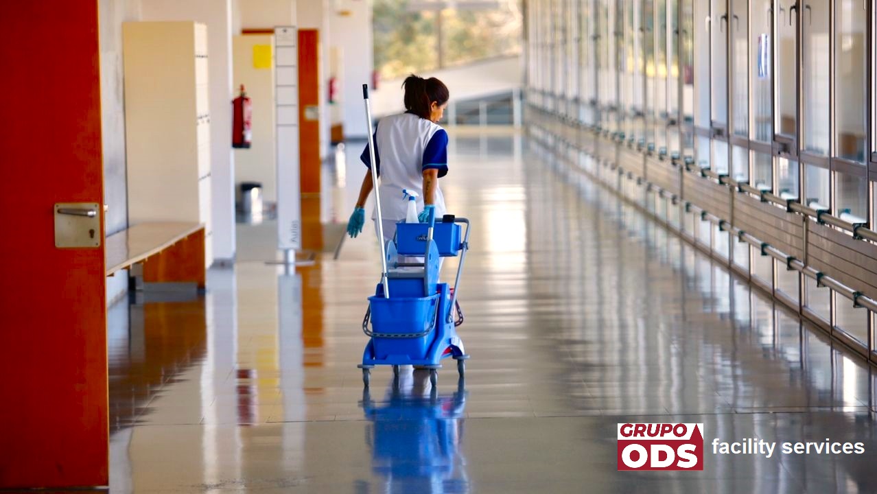 Grupo ODS - Facility Services - Limpieza y mantenimiento - Institutos - Colegios - Universidades - Colegios mayores - Residencias - Workcenter - Oficinas